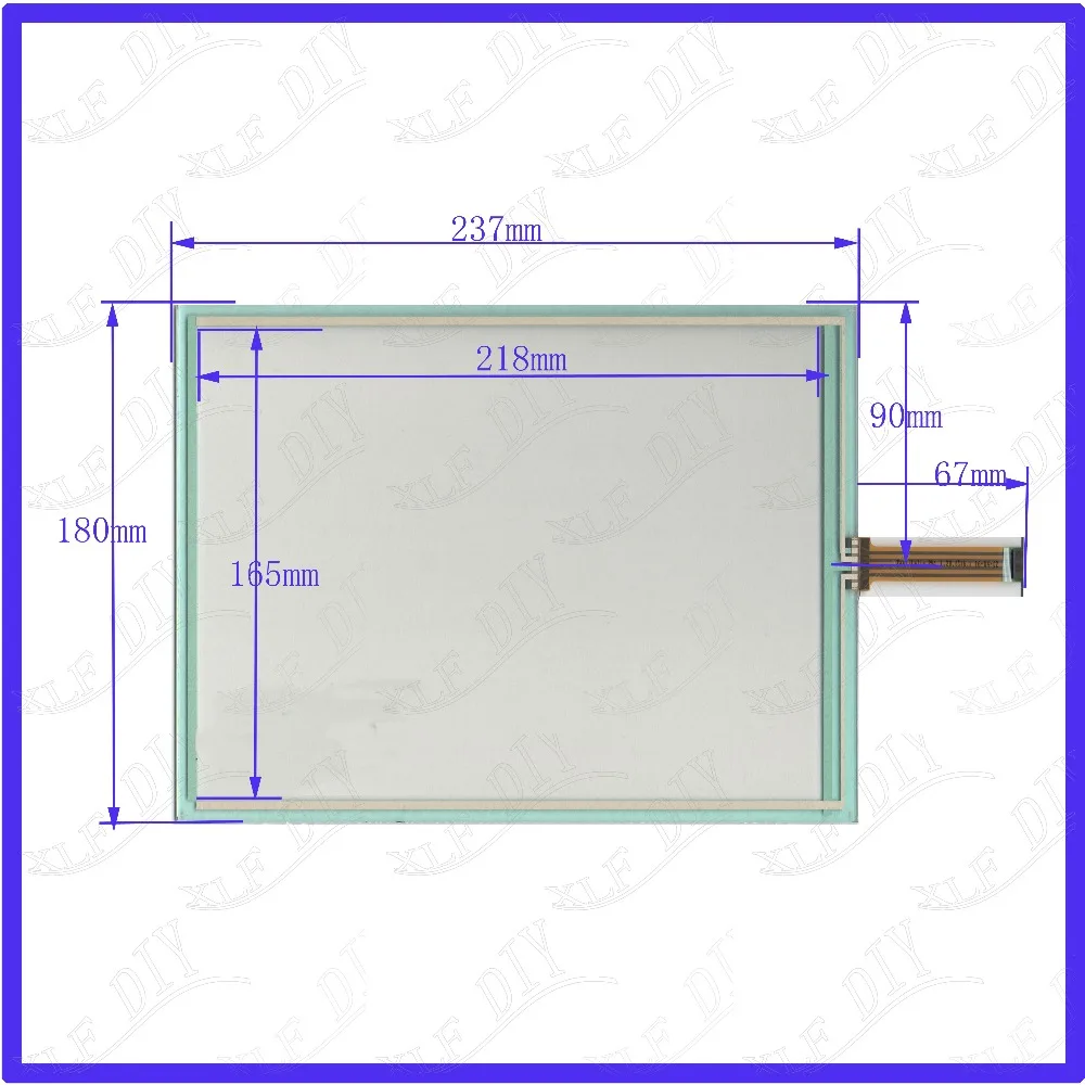 

ZhiYuSun TASTITALIA 10.4inch touch panel for Car DVD,237*180mm Navigator screen glass this is compatible Industrial control