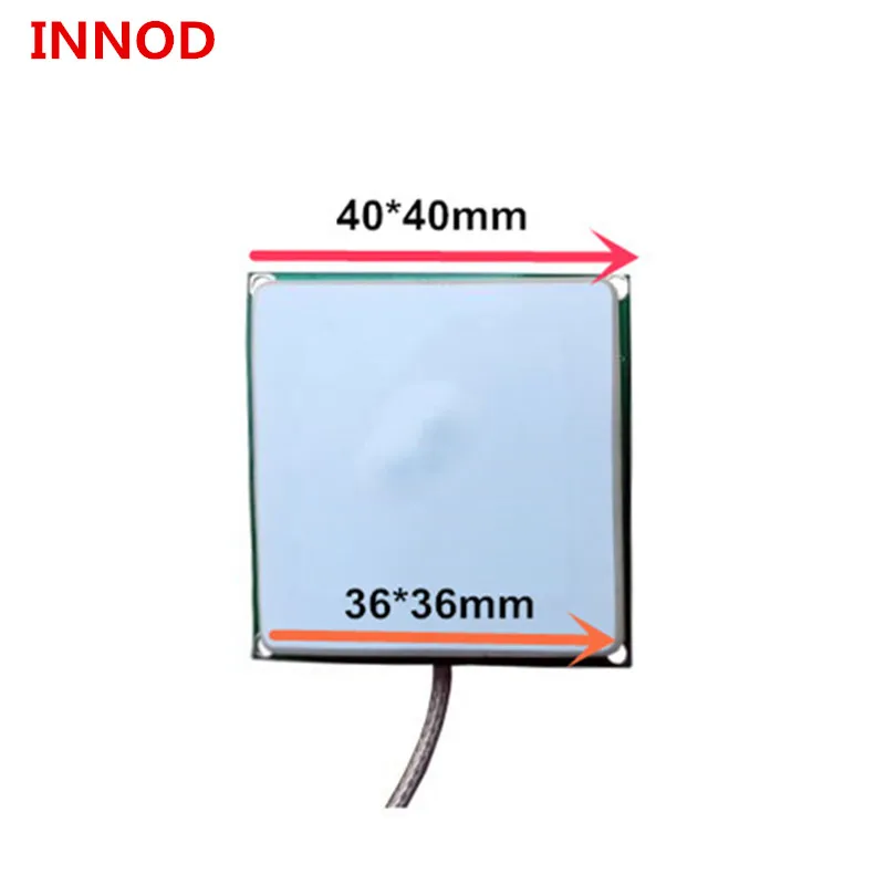 

Passive 1dbi short distance micros rfid uhf ceramics antenna 865-868MHZ Circular Polarization sma or ipex connector