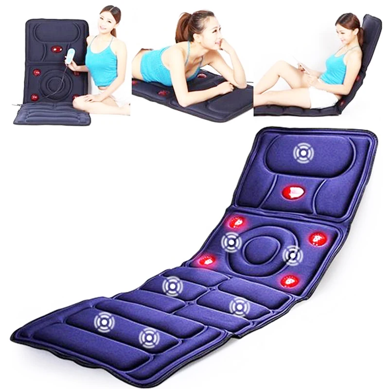 Body Massager Far Infrared Massage Pads Fatigue Vibration Mattress Cushion Health Care Equipment Body Massager