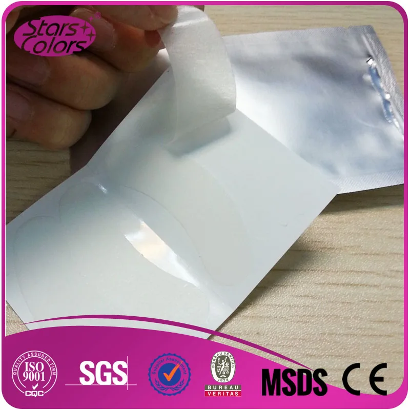 2000 pairs(1000 pieces) Wholesale price Thin Gel Eyelash Patch  Pack Lint Gel Under Eye Patch Collagen And Hyaluronic Eye Pads