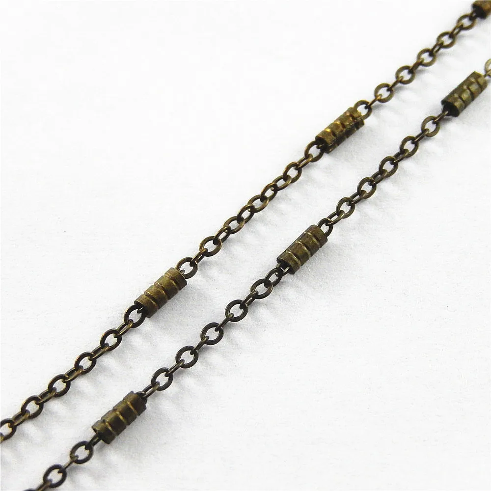 Graceangie Groothandel 1Mtopfashion Antiek Brons Plating Sieraden Ketting 2Mm Koper Materiaal Gemaakt Link Metalen