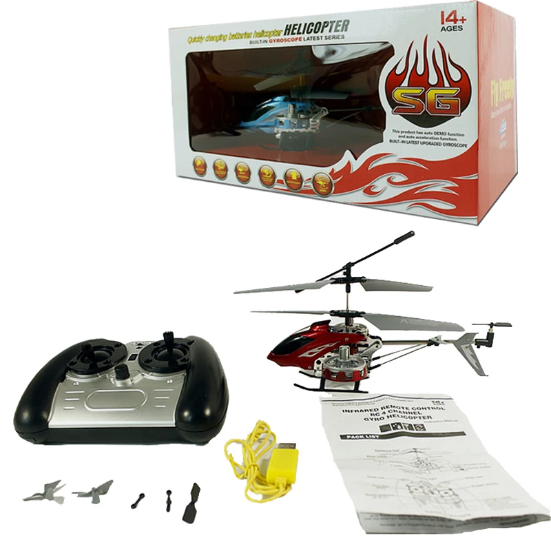 RC Hubschrauber Quadcopter Drohnen Modell 4CH Legierung Fernbedienung Gyro Umfang Hubschrauber Spielzeug für Kinder Boy Kid Geburtstag Geschenke