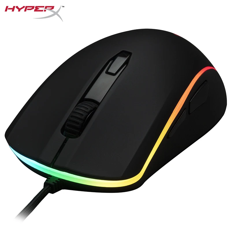 HyperX Pulsefire Surge High precision professional gaming mouse 360 degree RGB light effect electric player Mice HX-MC002B