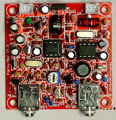 DIY KITS Forty-9er 3W HAM Radio QRP CW HF Radio TRANSCEIVER 7.023MHz Telegraph