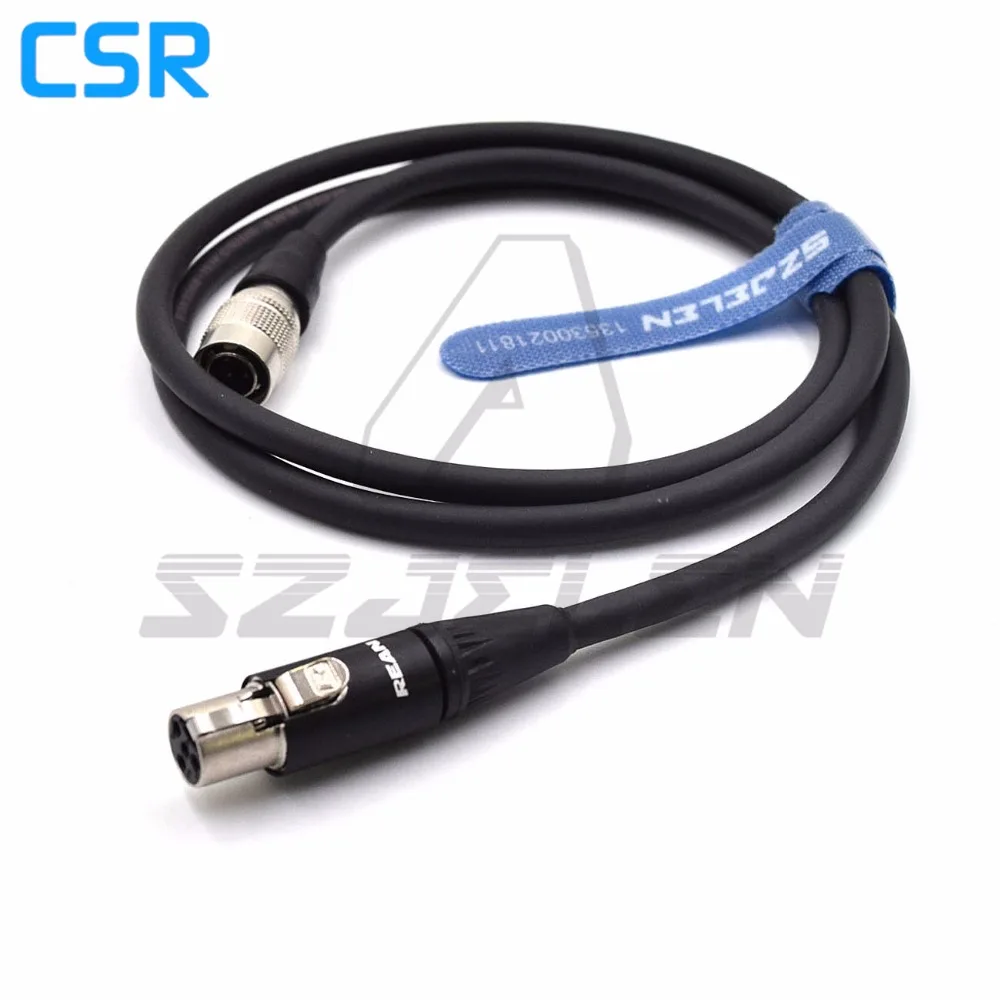 

Sony/ ARRI AMIRA Camera Hirose 4 Pin 12V Power Output To Mini Xlr 4pin For Tvlogic 056/058/ 074 Monitor Power Cord