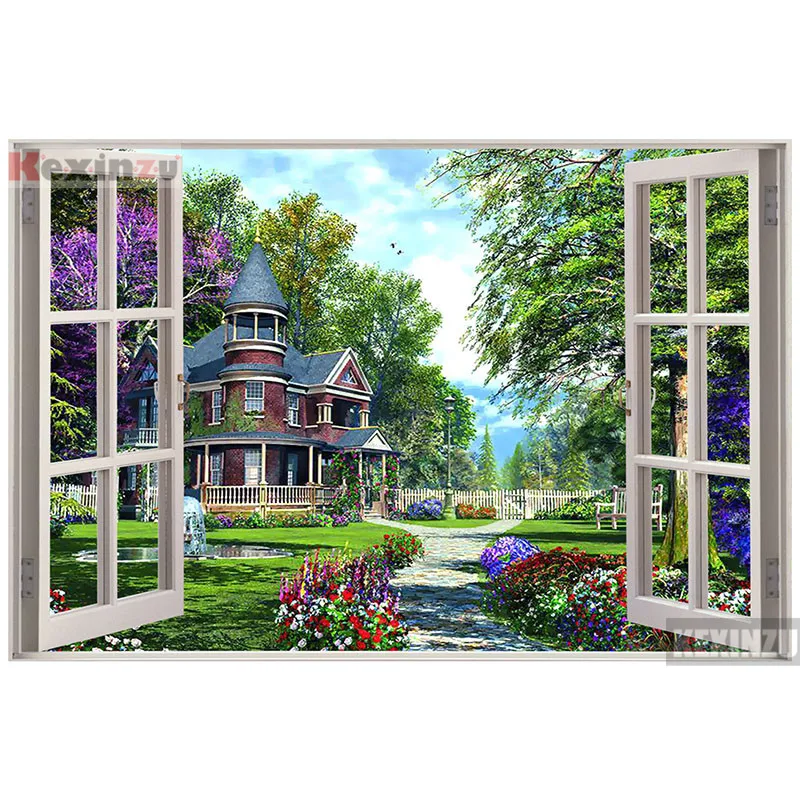 kexinzu Full Square/Round 5D Diy Diamond Painting Cross Stitch 