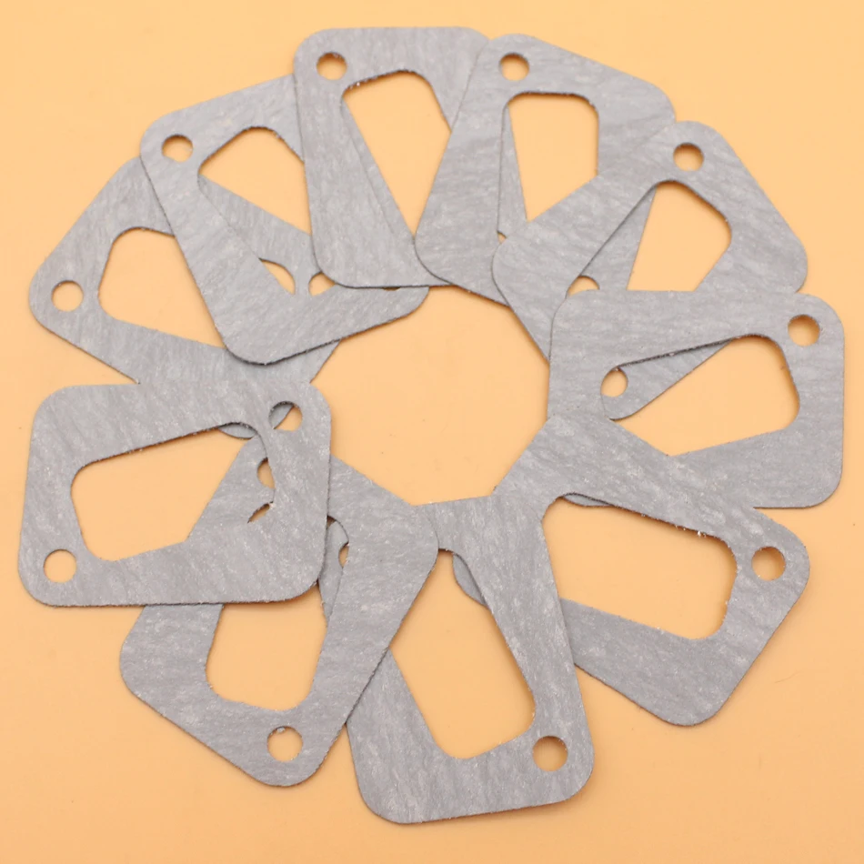 Husqvarna 용 10 개/몫 배기 머플러 가스켓 키트 340 345 346 350 351 353 전기 톱 503 86 25-01 / 503 86 25-01