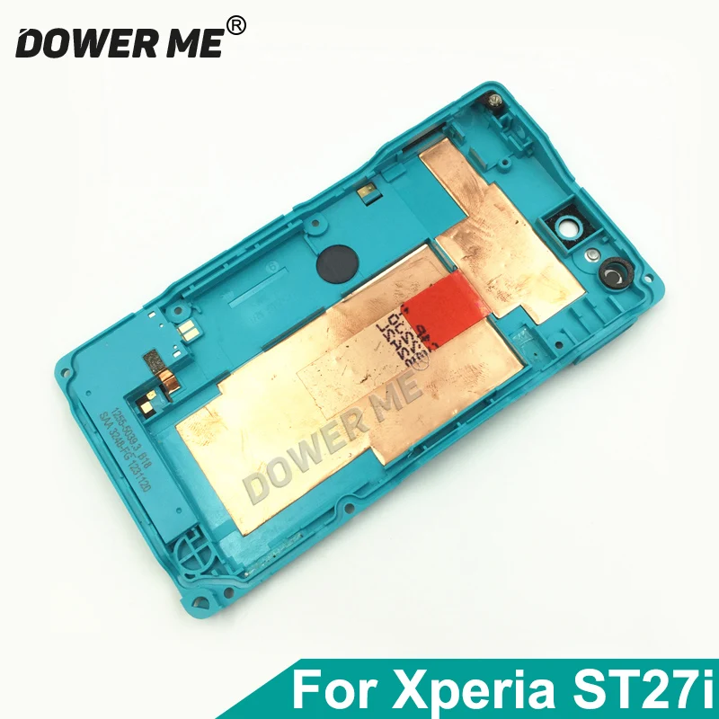 Dower Me Replacement Housing Plastic Back Middle Frame Back Cover Case Frame For Sony Xperia GO ST27i