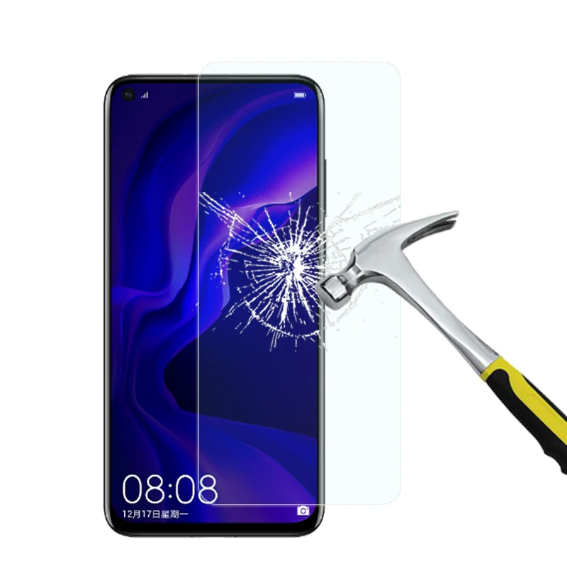 واقي شاشة من الزجاج المقوى الفاخر من Esobest لهاتف Huawei Nova 4، قطعتين، طبقة ممتازة 9H لهاتف Honor 10 Lite Enjoy 9