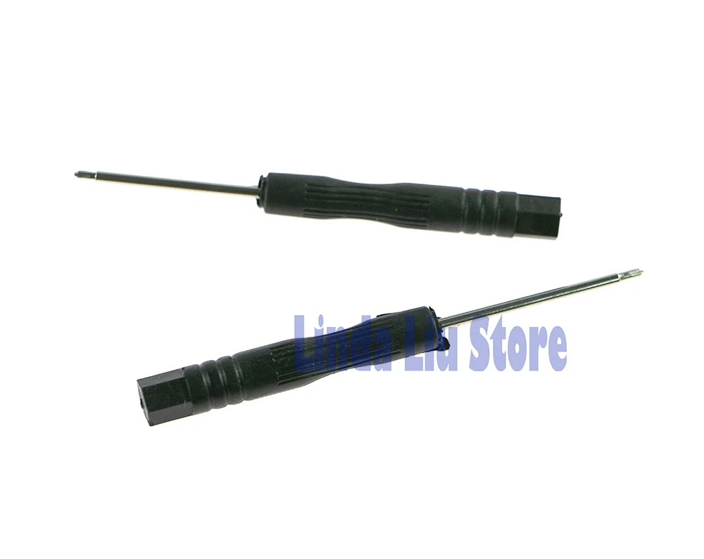 2pcs Black Screwdriver 1.5mm + screw driver Cell Mobile Phones for psp ps4 3ds console