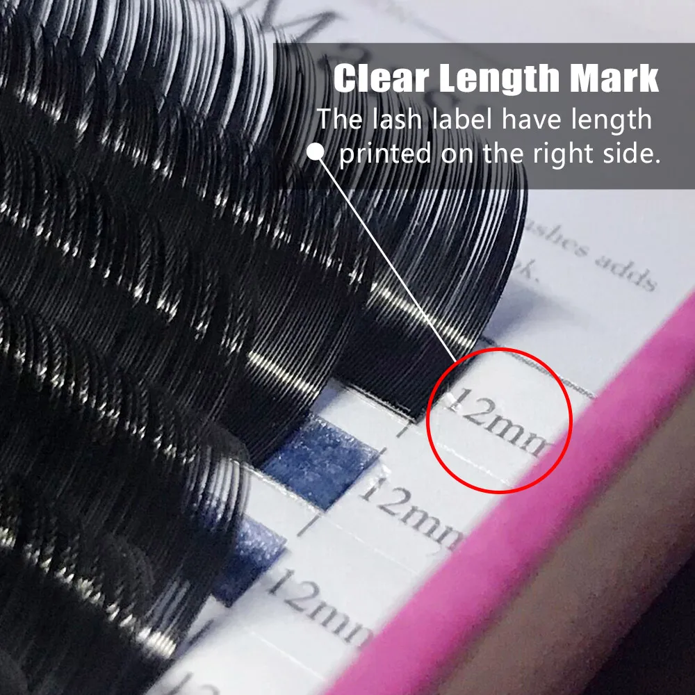 DeceMars 0.05mm thickness J B C D CURL Eyelash Extension for Grafting eyelash Mink lash soft natural lash