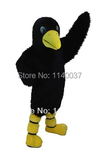 

mascot High Quality Plush Material Crow Mascot Costume Birds Performance Costumes Party Cosply Carnival Mascot Costume