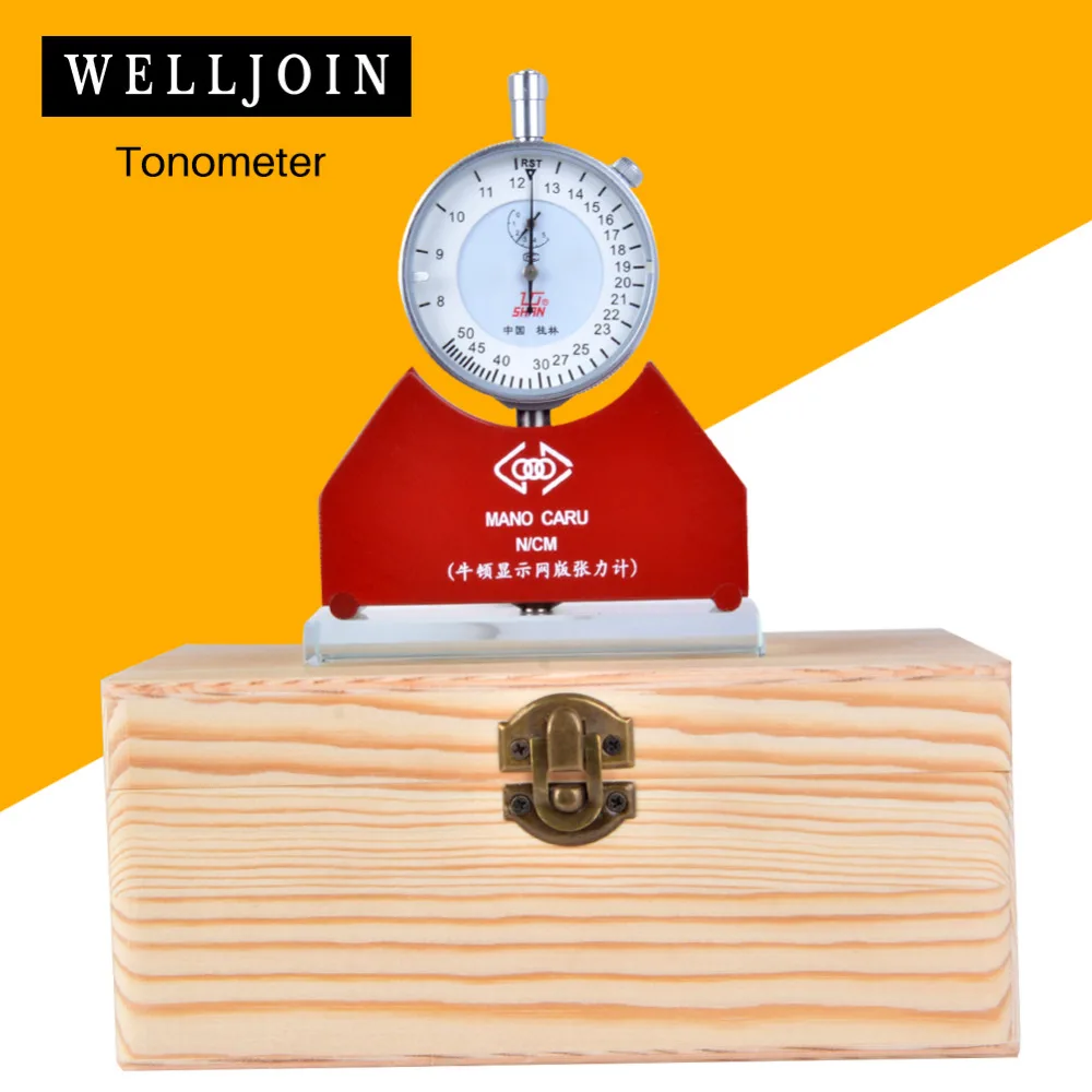 Professional 7-36N Steel Mesh Tension Meter Newton Pressure Tester Mechanical Tension Gauge Tensometer for Silk Screen Printing