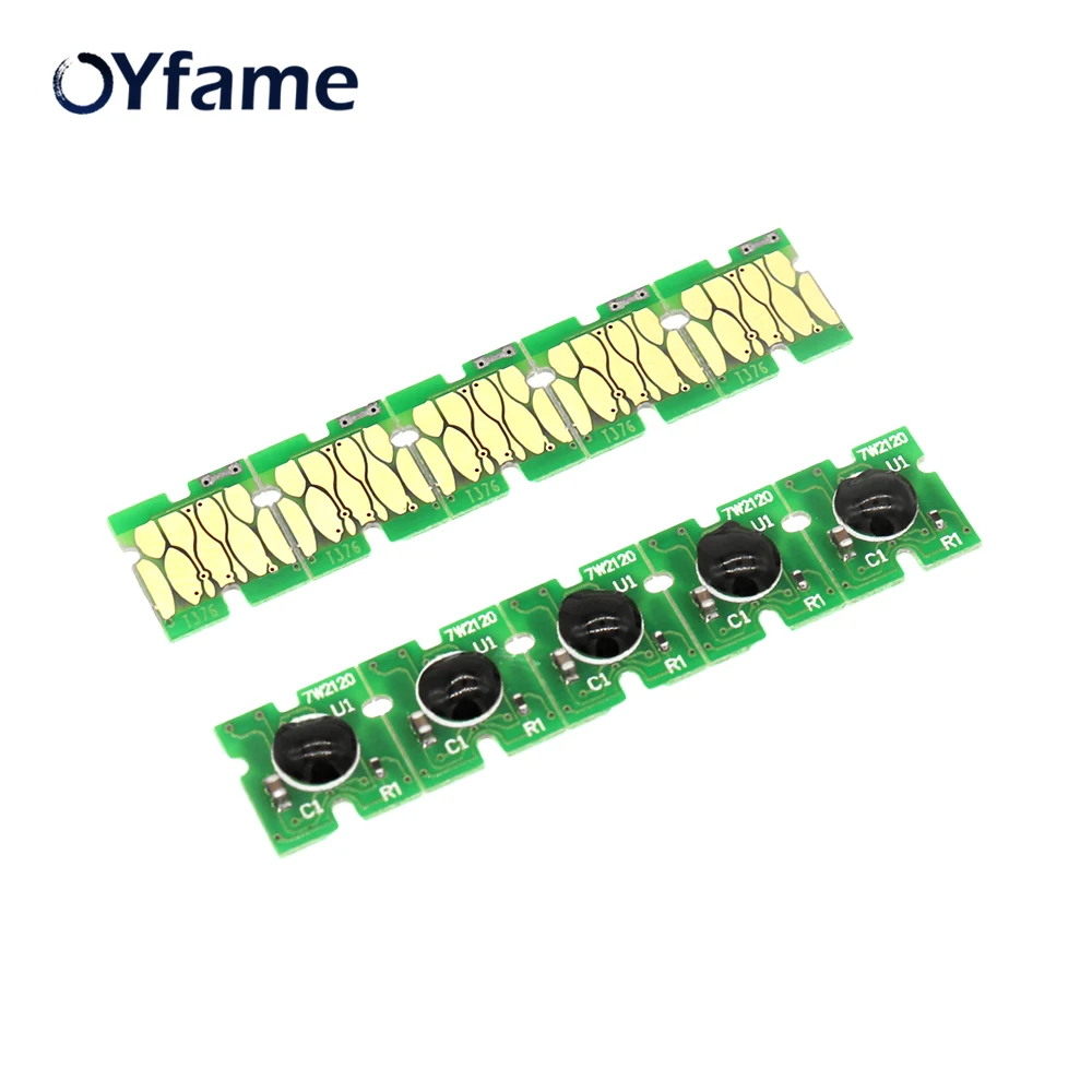 

OYfame T376 One Time Chip For Epson PictureMate PM-525 Printer Chip Compatible For T376 Ink Cartridge Chip