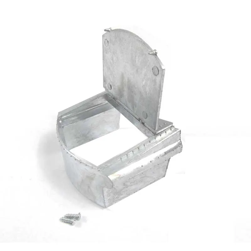 Mato Metal turret bin with opening lid for  1/16 1:16 RC Panzer III, IIIH, Panzer IV F1,Panzer IV-F2 tank, metal upgraded parts