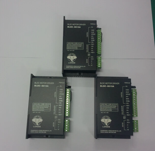 

3pcs BLDC-8015A Brushless DC Motor Driver-24-50VDC high-speed CNC-Machinery