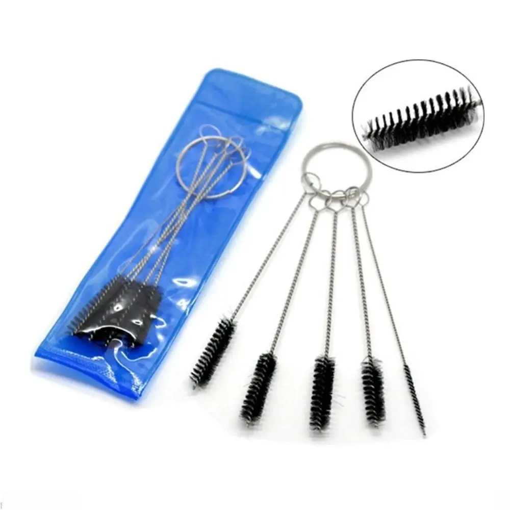 30 Sets Tattoo Tube Tip Cleaning Brush For Accessories Airbrush Spray Gun Cleaning Repair Tool Kit Needle Brush Set