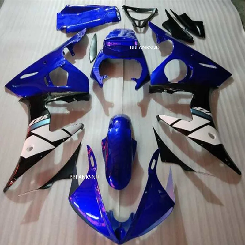 

Oh- Fit Motorcycle kit for YAMAHA YZFR6 03 04 05 Fairing YZF R6 2003 2004 2005 YZFR-6 Blue Fairings Set