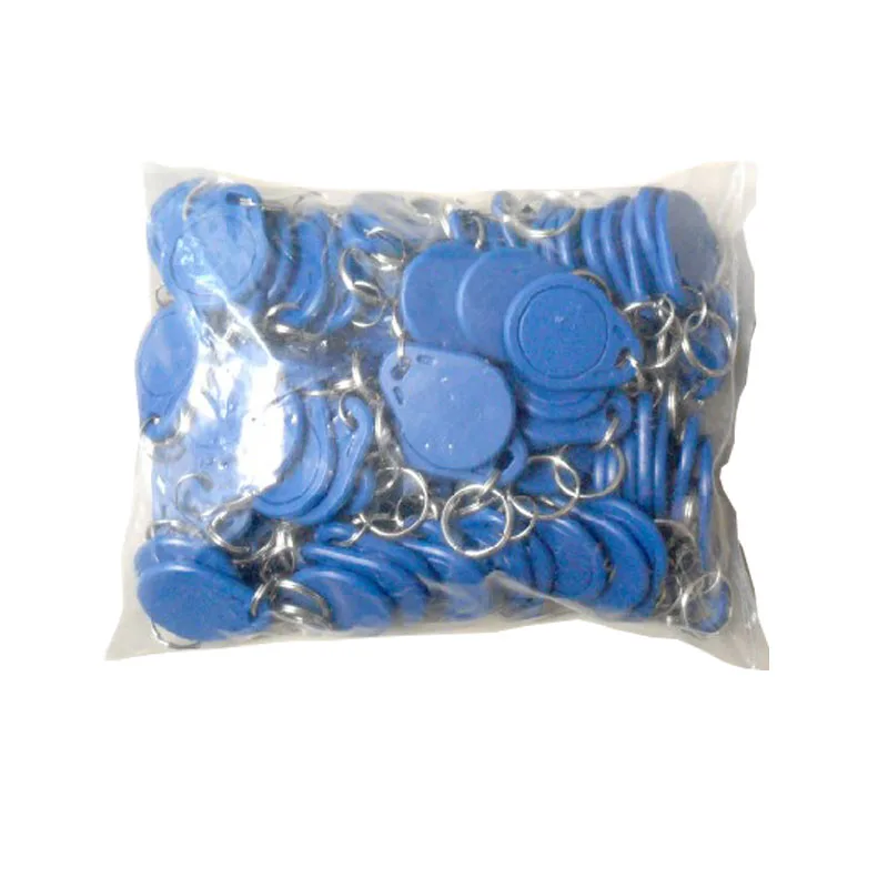 UID Changeable RFID Keyfobs Readable Smart IC Clone Token Key Tags 13.56MHz Block 0 Sector Writable Blue (Pack of 10/50/100)