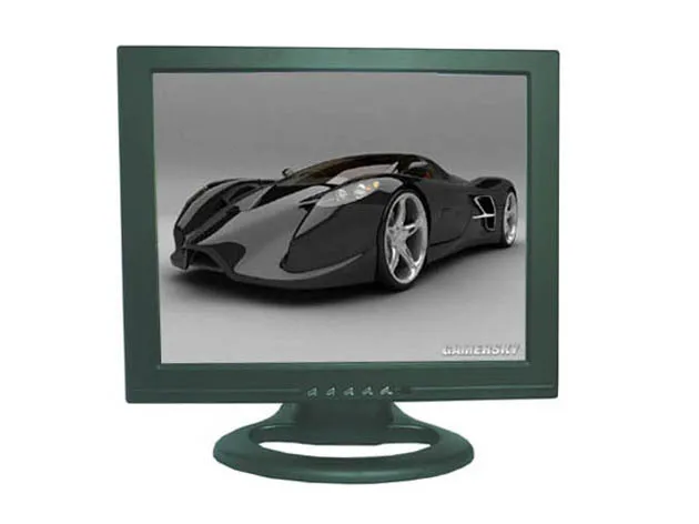 Moniteur à écran tactile résistif à 4 fils, support de 15 pouces pour Terminal de point de vente