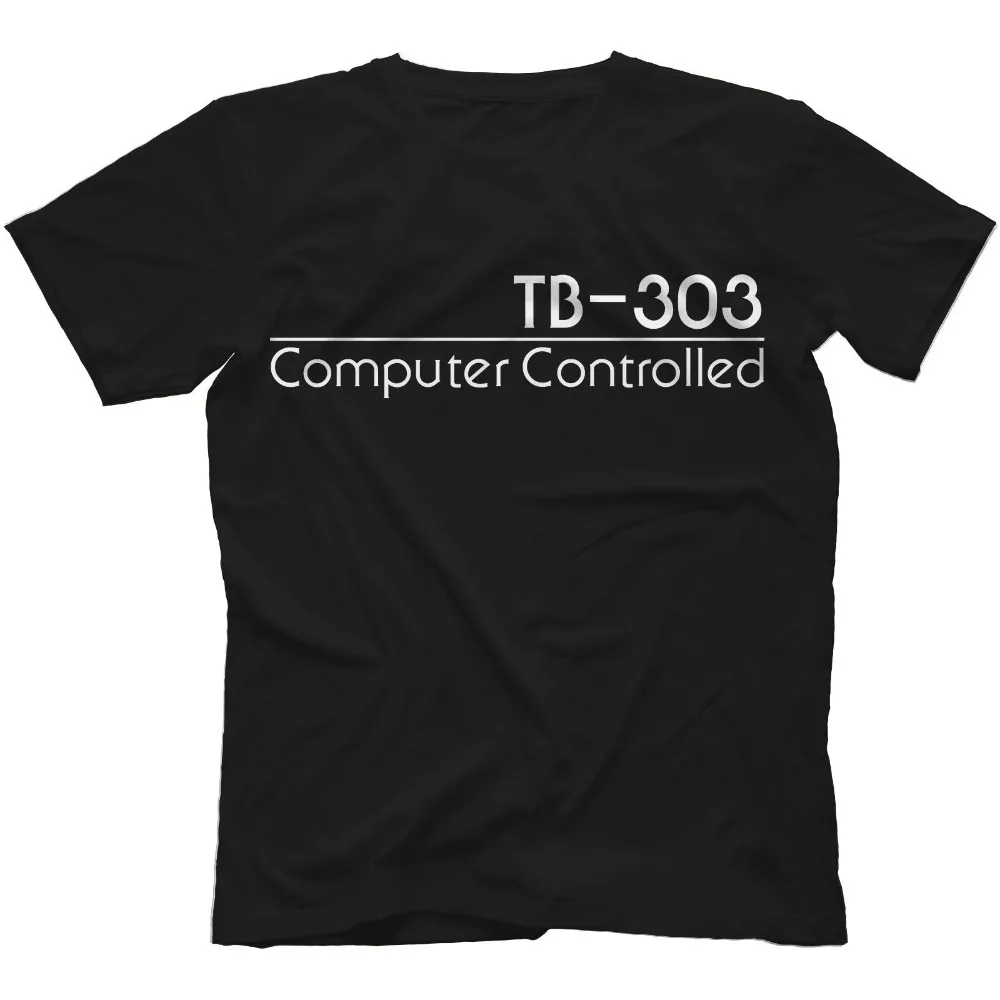 Tb-303 تي شيرت 100% قطن سنتش Esiser حمض التناظرية ريترو 808 909 جودة عالية الصيف أزياء جديدة للرجال س الرقبة تي شيرت