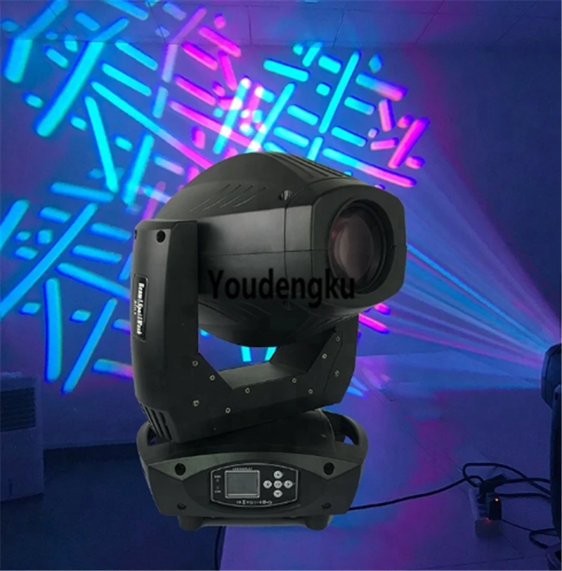 

6 pieces ultra moving heads beam 5r led dmx moving head spot gobo Lyre Spot 200w Moving Head Led