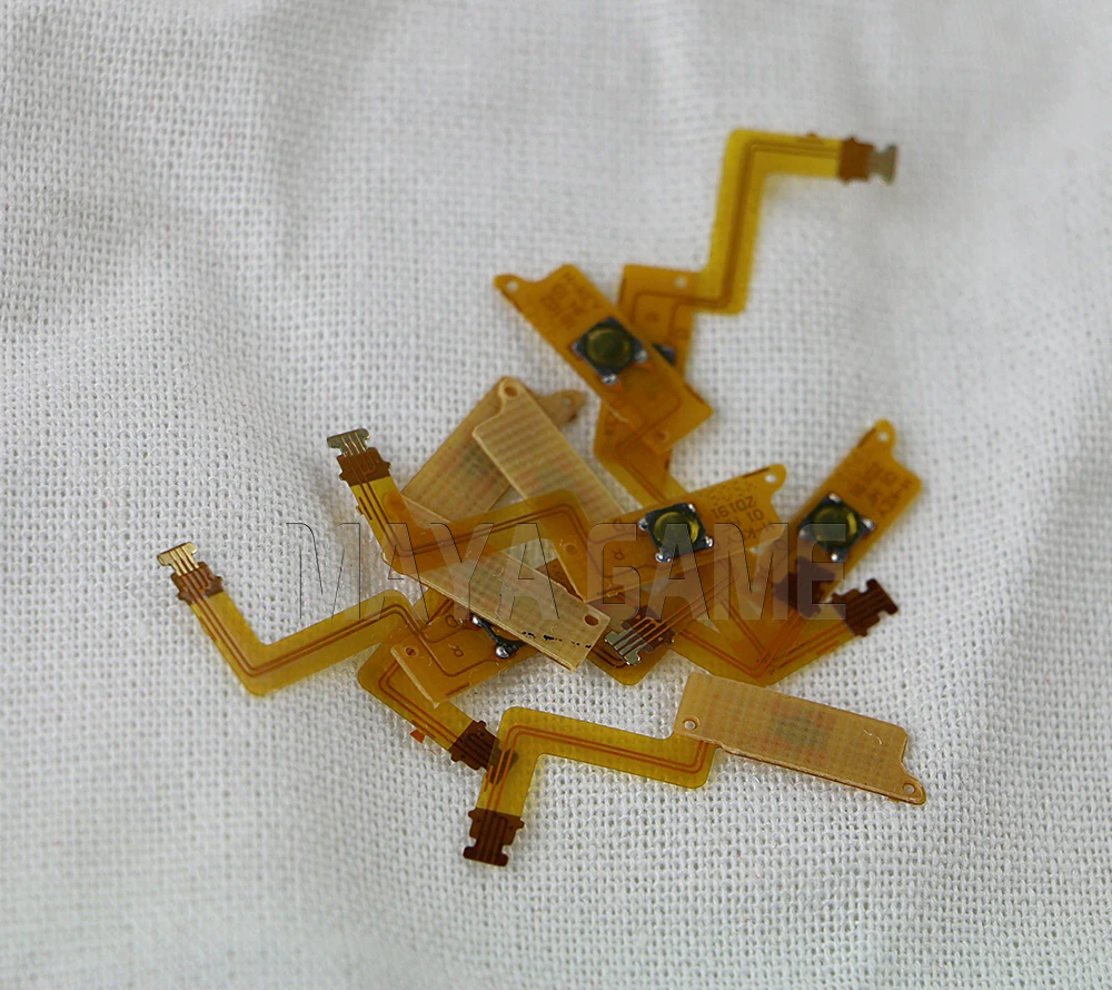 50 قطعة زر التبديل المنزلي كابل مرن للوحة المفاتيح لـ 3DSXL 3DSLL الجديد