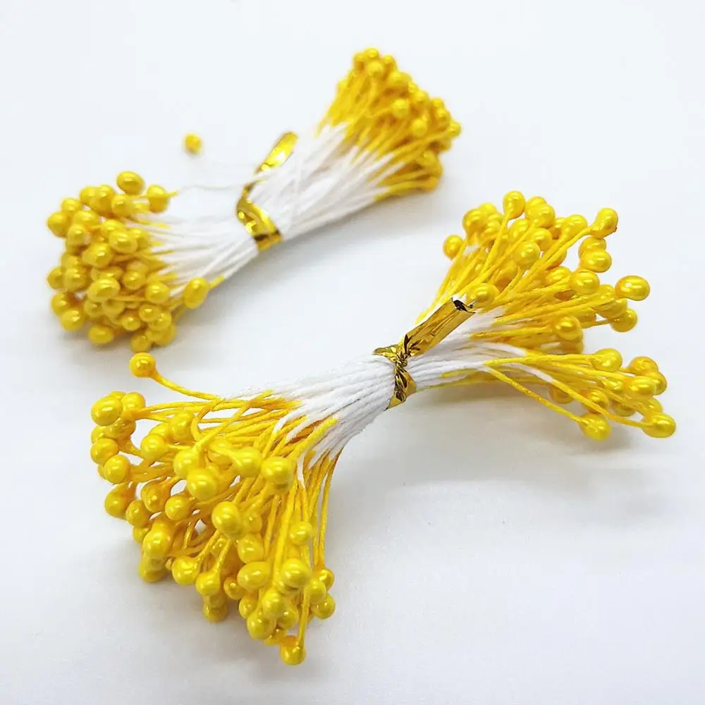 500pcs Color Flower Stamen 3mm For Cake Decoration/Crafts/Nylon Flower DIY Gift Accessories