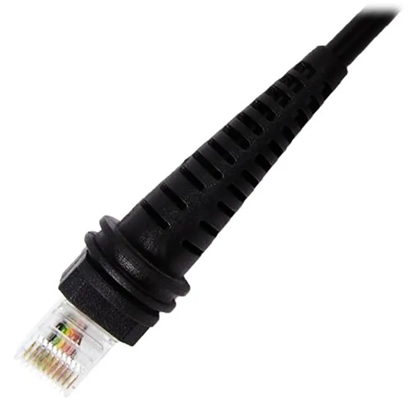 6FT 2M RS232 Serial to RJ45 Straight Cable Compatible for Honeywell 1900G 1902G 1400G 1300G Barcode Scanner Straight Cable