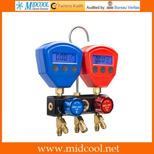 Model HS-5200A Digital Manifold Gauge Set