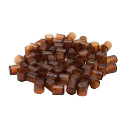 1000PCS/Bag Beekeeping Plastic Brown Rearing Queen Bee Tools King Tools Cell Brown Cage Cup Rear Breeding Apicultura Supplies