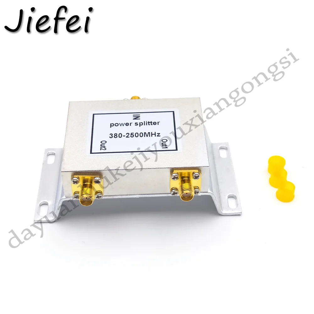 1pcs 2 Way Micro-Strip Power Splitter 380-2500MHz Wifi Antenna Splitter SMA Connector