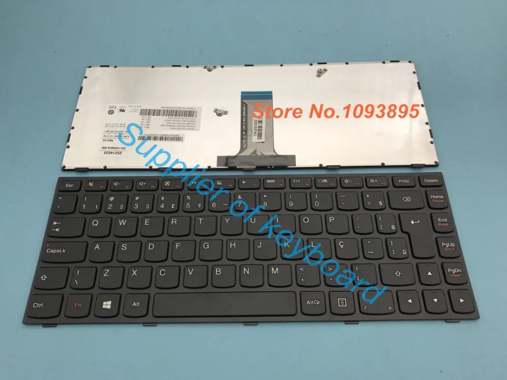 New For Lenovo B40 B40-30 B40-45 B40-70 B40-80 Laptop Brazilian Portuguese Keyboard