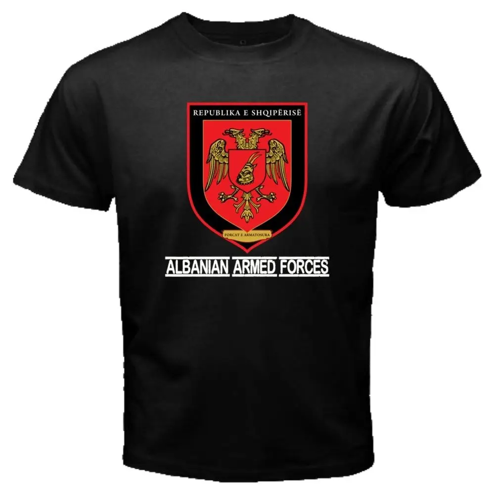 Design T Shirt New Albanian Armed Forces ALBANIA flag elite Battalion Military BOS Army T-shirt