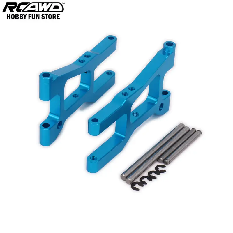 RCAWD HPI RS4 braccio di sospensione anteriore inferiore Set A- Arm sinistro destro per Rc Hobby Car 1/10 HPI RS4 113697 RS4004 6061-T6