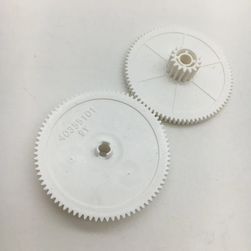 100pcs White Color 51219001 Printer Gear For Okidata ML320 ML321 ML390 ML391 Idler Gear Motor Replacement Parts