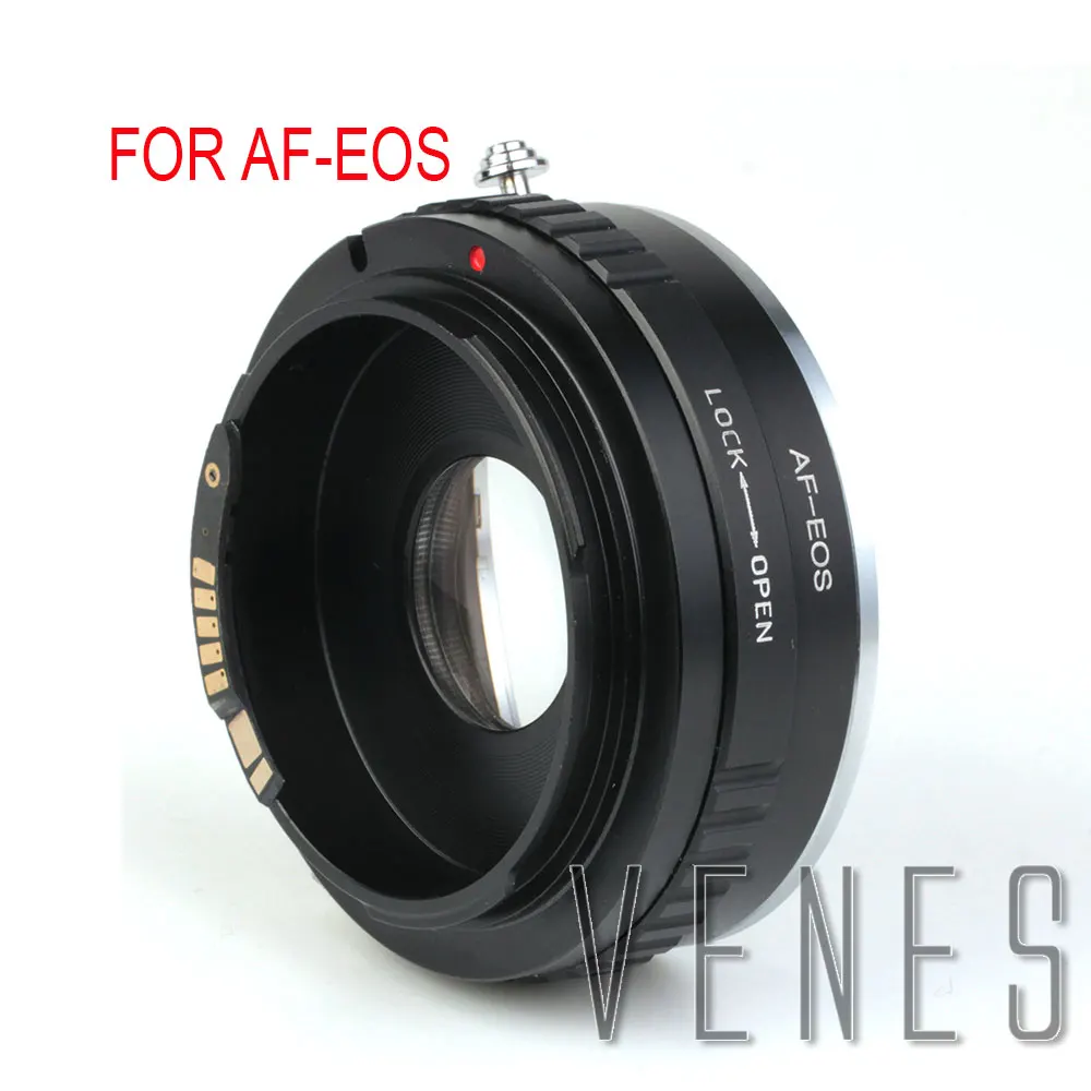 

Кольцо-адаптер Venes для объектива AF-EOS EMF AF, для Sony Alpha/Minolta MA, переходное кольцо с оптическим стеклом для Canon EOS EF