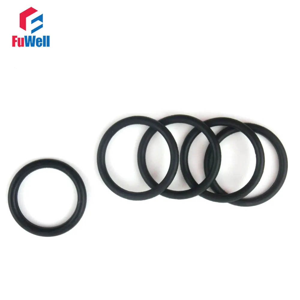 

50pcs 3mm Thickness Rubber O-ring Seals 80/82/85/88/90/92/95/98/100/105mm OD NBR O Rings Hole Sealing Gaskets Washers