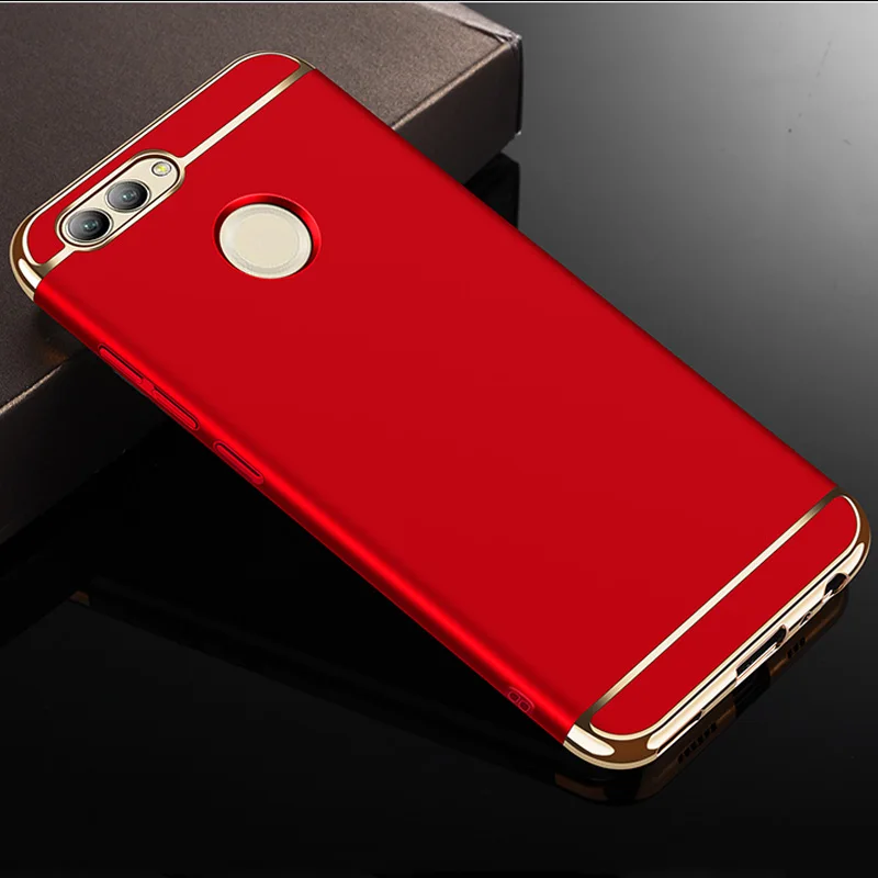 Hybrid Brushed Cover Honor 9 20 30 V20 V30 Pro Luxury Hard PC Plating Phone Case For Huawei Nova 2 plus 5 6 7 SE P20 P30 P40 Pro