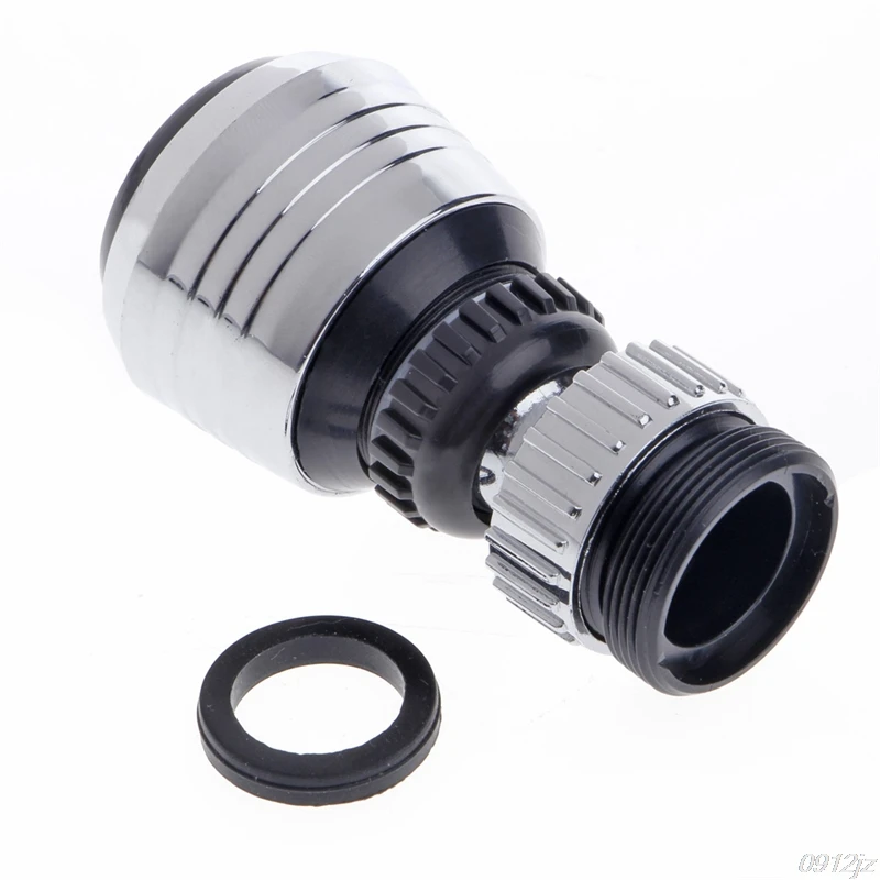 360 Rotate Swivel Faucet Nozzle Filter Adapter Water Saving Tap Aerator Diffuser  Dropship