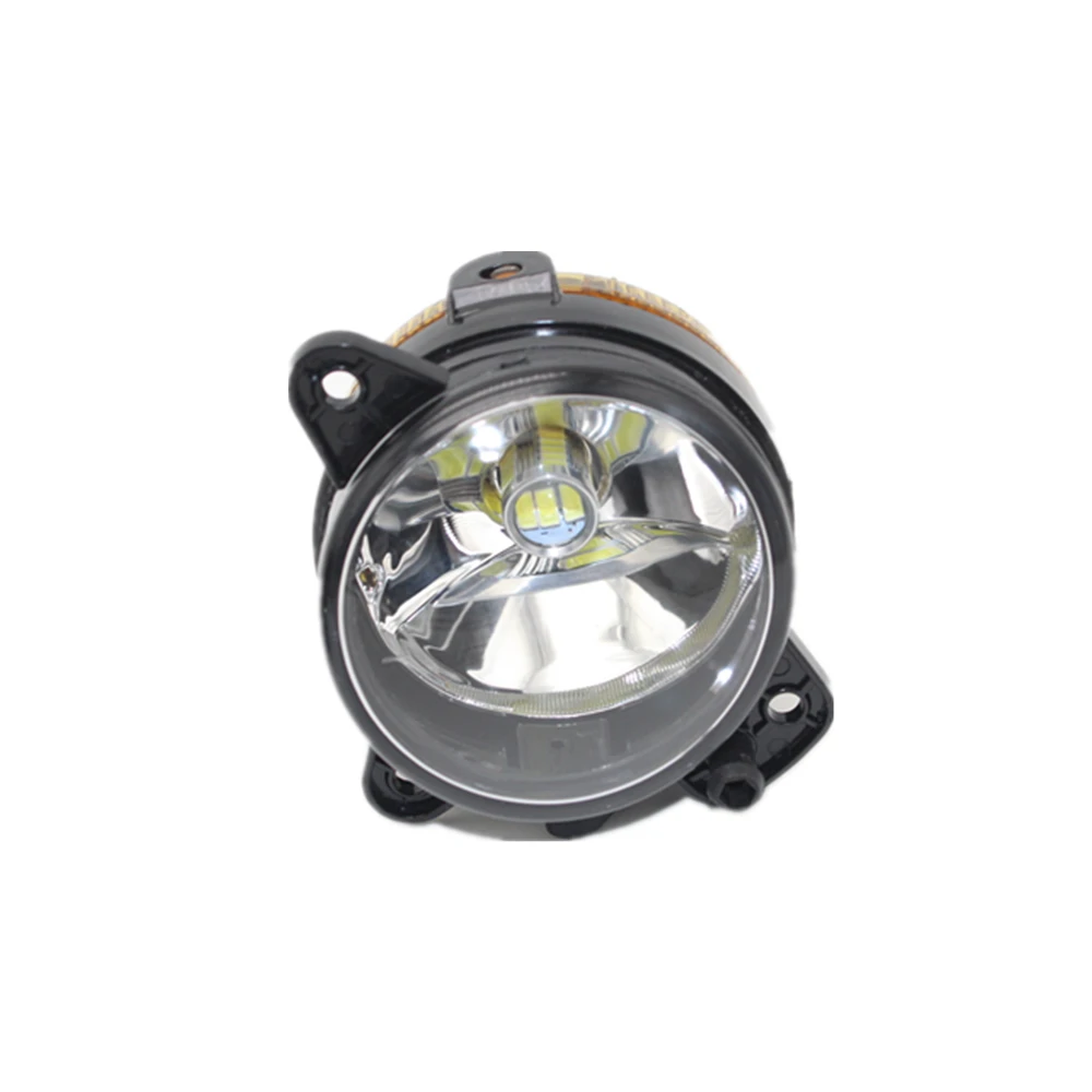 For VW Polo 9N3 MK4 Facelift 2005 2006 2007 2008 2009 2010 Car-Styling Front LED Fog Lamp Light With LED Bulbs