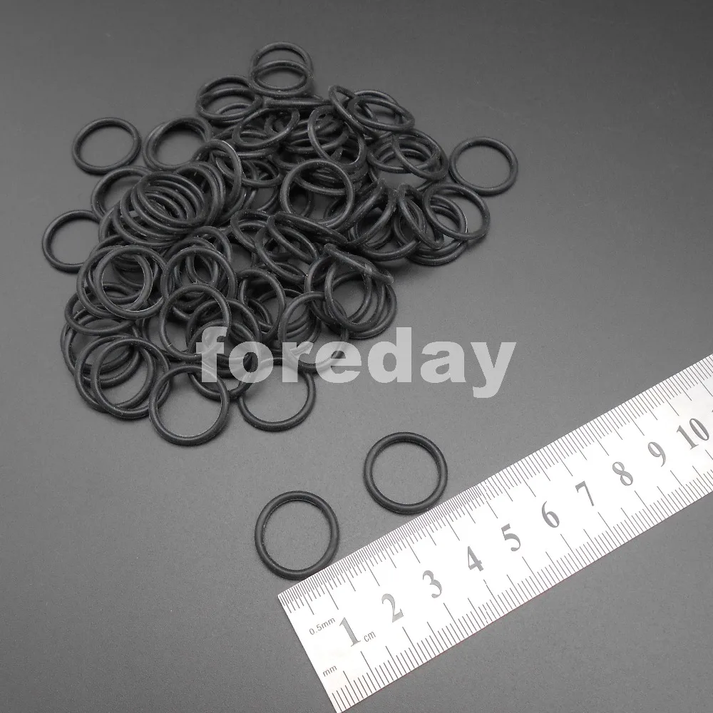 

10000PCS 2MMX19MM Silicone Rubber Band Drive Round belt Pulley Model DIY Toys 2MM X 19MM Transmission Belts Black *FD178X10000