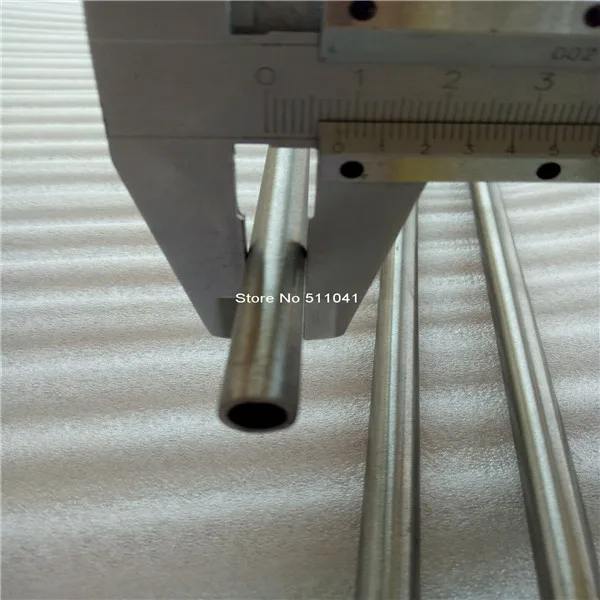 titanium tubing  seamless G2 grade2 gr2 TitaniumTube CP titanium pipe 8mm*1mm*1000mm,6pcs  ,free shipping