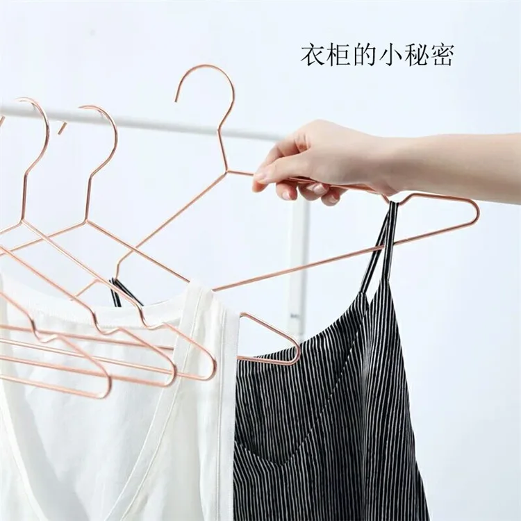 40CM Gold Strong Metal Wire Hangers Clothes Hangers, Coat Hanger, Standard Suit Hangers(20 pcs/Lot)