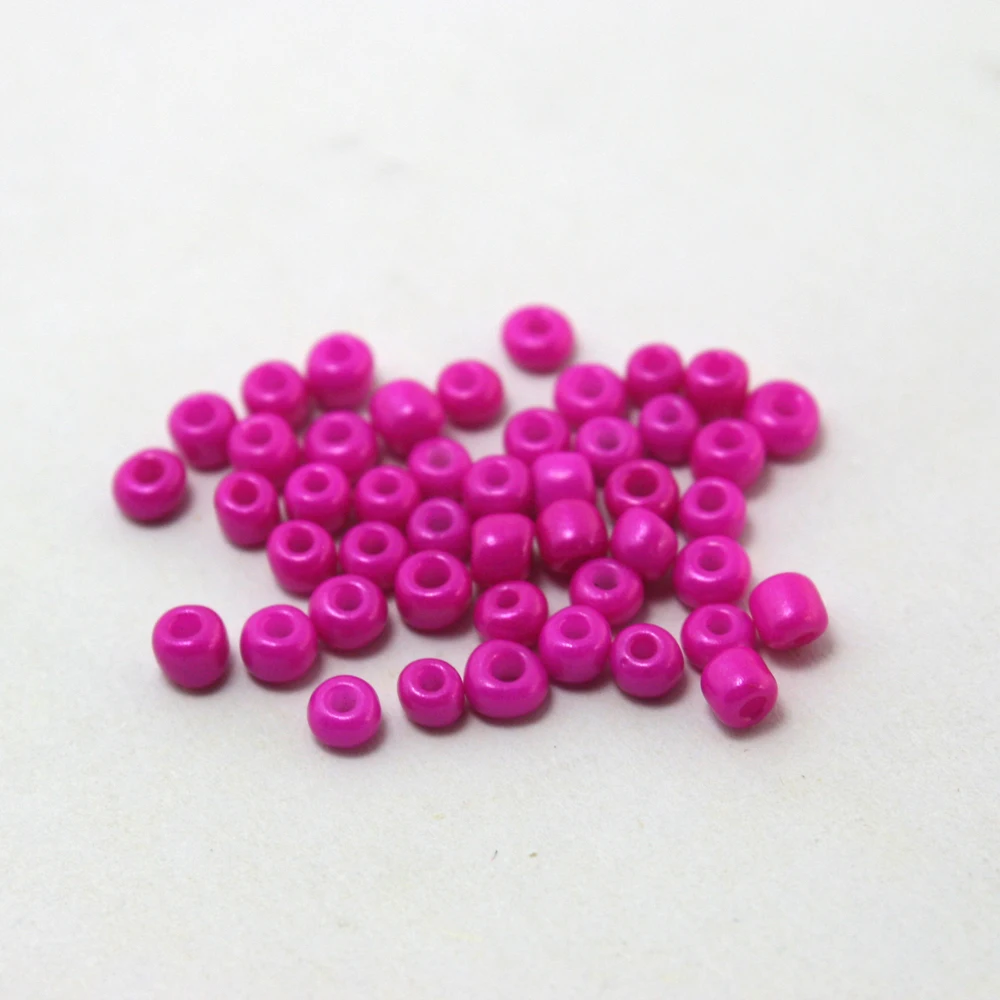 Factory Frice 80g/lot Neon Colour Rose 3mm Glass Seed Loose Spacer Beads for Jewelry Making & DIY Craft