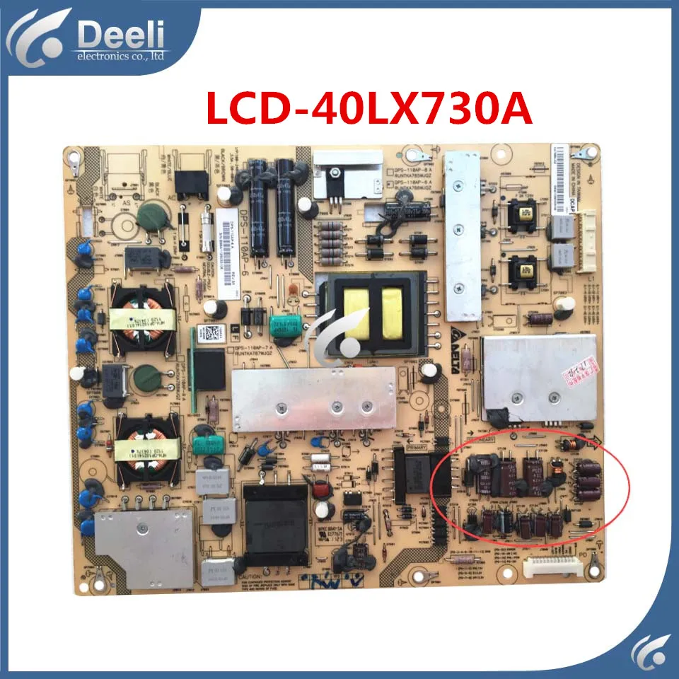 オリジナルの電源ボードLCD-40LX730A RUNTKA786WJQZ DPS-110AP-6ボード良好な作動