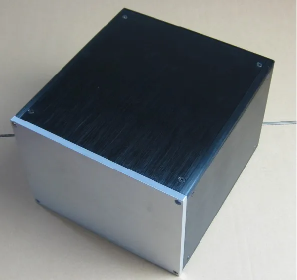 DYT كامل الألومنيوم لوحة فارغة مكبر كهربائي الضميمة إمدادات الطاقة Casepower مكبر للصوت boxchassis