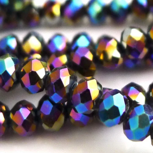 wholesale 2/3/4/6/8/10/12/14mm 5040 crystal rondelle glass beads white plated colors diy jewerly finding quality free shipping-3