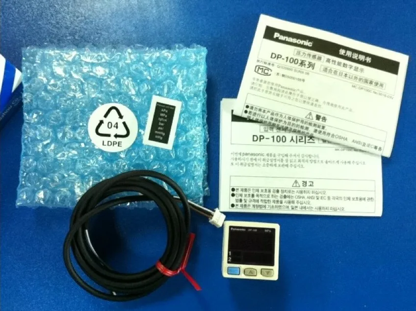 DP-101 DP-102 display Digitale di uscita positivo negativo pressione Nuovo Originale Digitale di Vuoto Sensore di Pressione Regolatore di Pressione