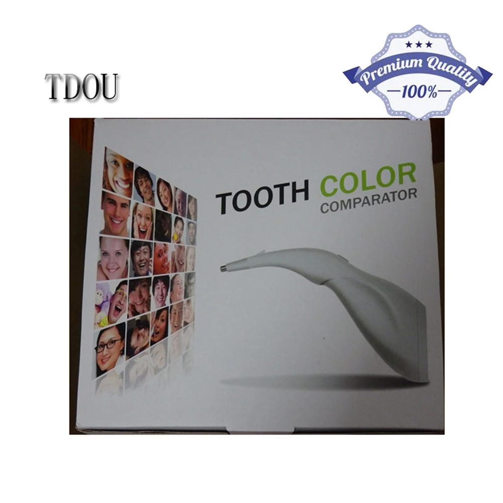 TDOUBEAUTY Teeth Color Comparator Dental Digital Shade Guide Tooth Color Comparator 110V-240V,50-60Hz  Free Shipping